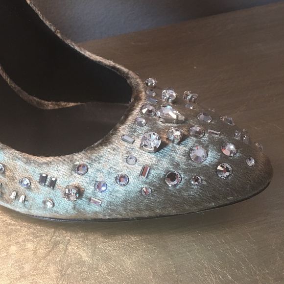 Giuseppe ZANOTTI Jewelled Stiletto Pumps NIB! 8.5 $825 VIDEO! Verdiana Bisonte - Picture 10 of 16